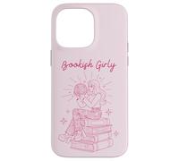 Bookish Girly Retro Lectura Estética Carcasa para iPhone 14 Pro MAX