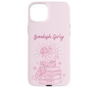 Bookish Girly Retro Lectura Estética Carcasa para iPhone 15 Plus