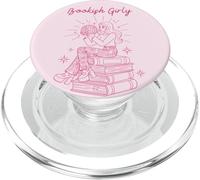 Bookish Girly Retro Lectura Estética PopSockets PopGrip para MagSafe