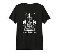 Bookish In My Fantasy Era Book Theme Dragon One More Chapter Camiseta Premium