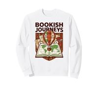 Bookish Journeys Aventura Amante de los Libros Club de Viajes Sudadera