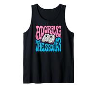 Bookish Retro Reader Adoring The Spoiler Graphic Camiseta sin Mangas