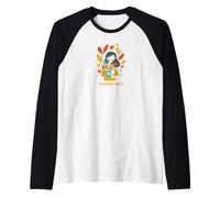 Bookish Soul con Boho Girl Camiseta Manga Raglan