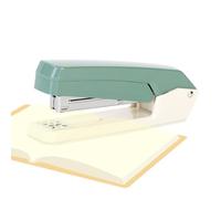 Booklet Stapler - 6.1x1.57x2.56 Inches Swing-Arm Long Reach Desk Stapler, Anti-Jam 360 Degree Rotary Binding Tool | For Classroom, School, Offices, Home, Crafting, Packaging, Construction