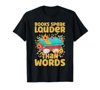 Booklover - los Libros Hablan más Que Las Palabras - Libros Camiseta