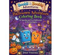 Bookly & Bookli Halloween Adventure Coloring Book: 30 Spooky and Fun Halloween Coloring Pages (Bookly & Bookli Adventures)