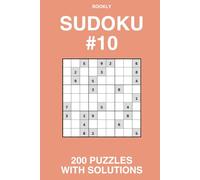 Bookly Sudoku #10: 200 different sudokus from bookly (Bookly 200 Sudokus)