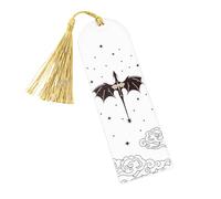 Bookmark Dragon Bookmark - Dragon Book Marker - Colgante vintage metal, Bookmarks Funky para lectores Premium Metal Bookmarks For Book Lovers Students, Teachers