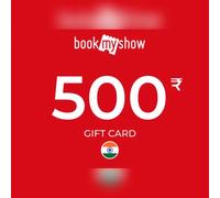 BookMyShow Gift Card 500 INR Key - INDIA