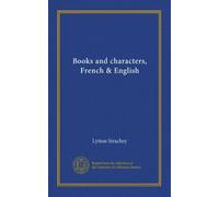 Books and characters, French & English