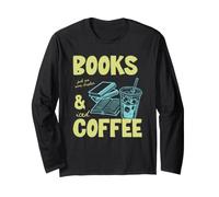 Books and Iced Coffee Bookish Book Lover Reader Bookworm Manga Larga
