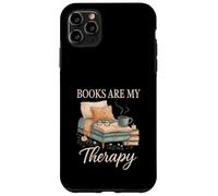 Books Are My Therapy Cozy Reading Nook Aesthetic Carcasa para iPhone 11 Pro MAX