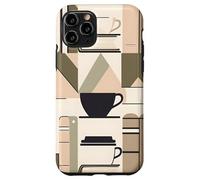 Books & Coffee Book Lovers Reading Theme Bookish Bookshelf Carcasa para iPhone 11 Pro