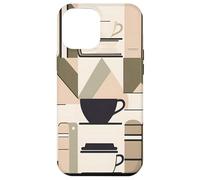 Books & Coffee Book Lovers Reading Theme Bookish Bookshelf Carcasa para iPhone 12 Pro MAX