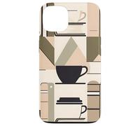 Books & Coffee Book Lovers Reading Theme Bookish Bookshelf Carcasa para iPhone 13