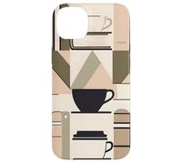 Books & Coffee Book Lovers Reading Theme Bookish Bookshelf Carcasa para iPhone 14 Plus
