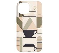 Books & Coffee Book Lovers Reading Theme Bookish Bookshelf Carcasa para iPhone 15
