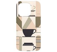 Books & Coffee Book Lovers Reading Theme Bookish Bookshelf Carcasa para iPhone 15 Pro