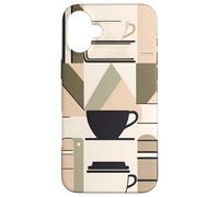 Books & Coffee Book Lovers Reading Theme Bookish Bookshelf Carcasa para iPhone 16 Plus