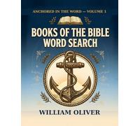 Books of the Bible Word Search: Large-Print Christian Puzzles with King James Verses