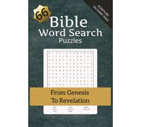 Books of the Bible Word Search Puzzle Book: Word Search with Easy to Read Print about each book of the Bible | Scripture on Every Page | 6 X 9 inches ... for Small Groups, Road Trips, and Free Times