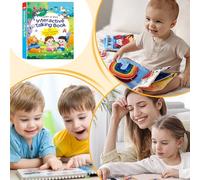 Books with Sound - USB Rechargeable High-Sensitivity Touch - Talking Book for Preschool - for Kid Traveling Schools Car Kindergarten Home