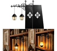 Bookshelf Lantern,Librarys Lantern-Decorative Bookshelf Lighting，B,2