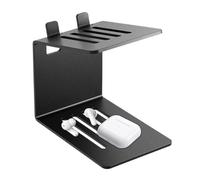 Bookshelf Speaker Shelf Desk Riser - Heavy Duty Metal Stand, Desktop Speaker Box Rack | Anti-Slip Studio Monitor Stand For Living Room Apartment Computer Setup Sound System Organization