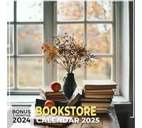 Bookstore 2025: Uncover the Joy of Reading Over a Year with a Curated Selection, Ideal for Planning in a Large Size