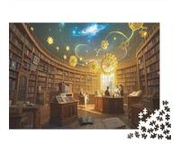 Bookstore, Puzzle 1000 Piezas Adultos, Rompecabezas DIY, Impossible Rompecabezas, Book Display And Quiet Space Corner of Reading And Knowledge Atmosphere A Mixture of Multiple Styles Rompecabezas Para