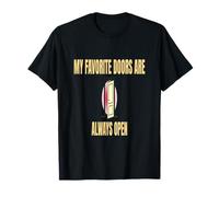 Booktok Romance Mis Puertas favoritas Siempre están Abiertas Camiseta