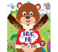 Booktopus Hug Me Hand Puppet Board Book - Little Bear Interactive Bedtime Story with Soft Arms - Early Learning Books for Kids 4+ Years -