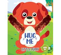 Booktopus Hug Me Hand Puppet Board Book - Little Puppy Interactive Bedtime Story with Soft Arms - Early Learning Books for Kids 4+ Years -