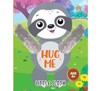 Booktopus Hug Me Hand Puppet Board Book - Little Sloth Interactive Bedtime Story with Soft Arms - Early Learning Books for Kids 4+ Years -