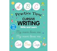 Booktopus Let's Practice Wipe and Clean Cursive Writing - Learning Activity Books for Kids 6+ Years - Early Learning Books