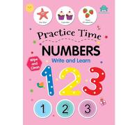 Booktopus Let's Practice Wipe and Clean Numbers - Learning Activity Books for Kids 6+ Years - Early Learning Books