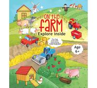Booktopus Lift-the-Flap Learning Book - On The Farm Knowledge Book for Kids - Interactive Learning Books 6+ Years - Educational Story Books