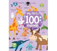 Booktopus Mini Board Book - My First 100 Animals - Early Learning Books for Kids - Picture Books for Baby 4+ Years