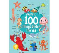 Booktopus Mini Board Book - My First 100 Things Under The Sea - Early Learning Books for Kids - Picture Books for Baby 4+ Years