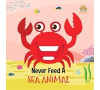 Booktopus Never Feed A Sea Animal - Sensory Book for Toddlers - Textured Baby Books for 4+ Years - Interactive Learning Books