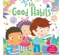 Booktopus Slide and Learn Board Book - My Good Habits Emotional Learning Book - Interactive Books for Kids 4+ Years - Social Skills Dev