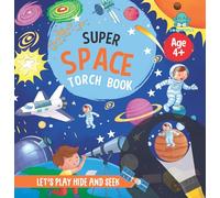 Booktopus Torch Discovery Book - Super Space Hidden Picture Book with Torch - Learning Activity Books for Kids 4+ Years - Interactive Book