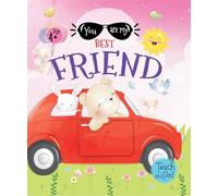 Booktopus Touch and Feel Board Book - You Are My Best Friend Sensory Book for Toddlers - Textured Baby Books for 4+ Years - Interactive Lear