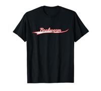 Bookworm Avid Reader Librarian Gift Vintage Varsity Camiseta