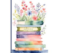 BOOKWORM BULLET JOURNAL | 120 DOTTED PAGES | A4 SIZE | Perfect gift for book lovers!
