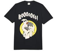 Bookworm Ghost - Divertido Humor de Lectura de Halloween Comfort Colors Adult Heavyweight T-Shirt