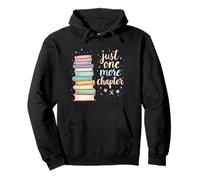 Bookworm Just One More Chapter Cozy Reader Arte estético Sudadera con Capucha