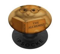 Bookworm Mastermind Crónicas Sabiduría PopSockets PopGrip Adhesivo