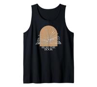 Bookworm Read The Book Boho Arch Line Art Illustration Camiseta sin Mangas