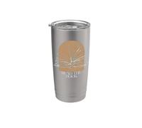Bookworm Read The Book Boho Arch Line Art Illustration Vaso térmico de acero inoxidable de doble pared